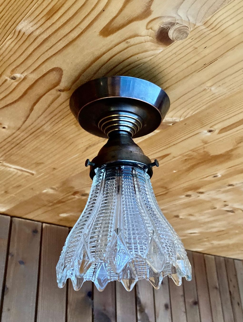 Lampadari & plafoniere: Original antike Deckenlampe, Hängelampe – Usato da Lüchingen venduto da Eeizo