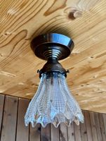 Original antike Deckenlampe, Hängelampe