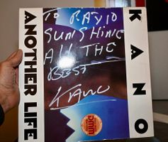 SIGNIERT & DEDICATED!   Kano - Another Life LP ITALO DISCO