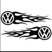 2er VW Tribel Aufkleber