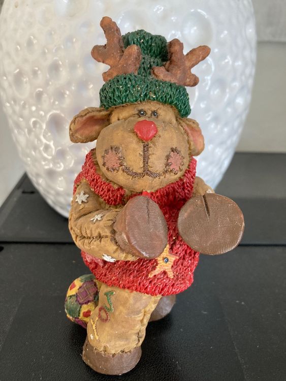 Weihnachtsrentier Deko-Set - 3-teilige Hirsch-Figuren Für Festliche Stimmung