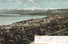 Thalwil ZH Zürichsee Panorama