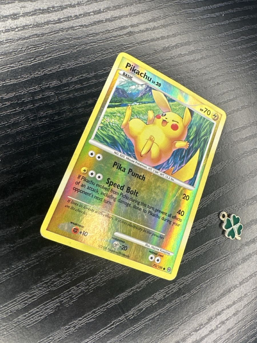 Pokémon Cartes à collectionner: Pikachu lv.20 70/100 Reverse Holo 2008 Stormfront – D'occasion à Uster par Neonschwarz 1