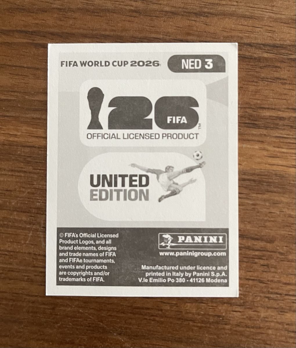 Panini Sammelbilder & Trading cards: Panini Sticker Virgil Van Dijk NED 3 – Neu und originalverpackt aus Gerlikon von Ensanada 1