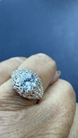Opulenter Silberring Gr. 58, mit Zirkonia, schöner Ring 💍✨