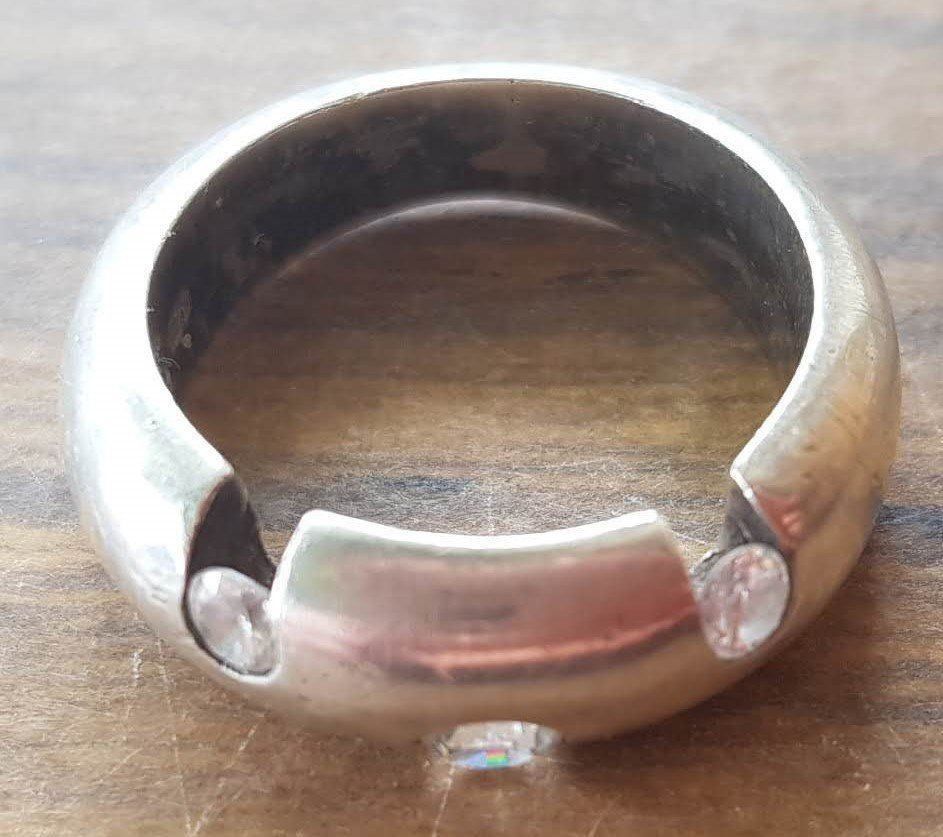 Ringe: Ring 925 Silber Zirkonia – Gebraucht aus Mörschwil von wunderkiste44 5