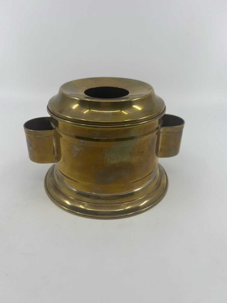 Portacenere: SALE HEUTE Antiker Messing Aschenbecher – Usato da Herisau venduto da Seyashop1