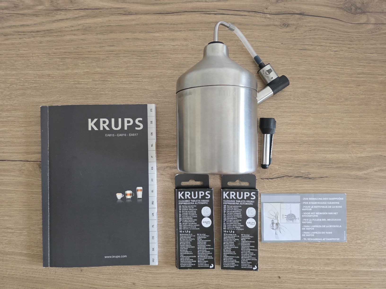 Krups Macchine per caffè & Macchine per espresso: Macchina caffè Krups con kit auto-cappuccino e kit pulizia – Usato da Bellinzona venduto da midele 2