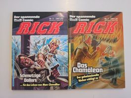 Rick Nr.1+2, Taschenbuch, Bastei, Zustand 1!