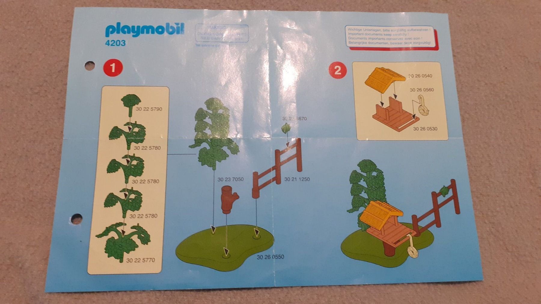 Playmobil Jouets: Playmobil 4203 Vogelfütterung – D'occasion à Urtenen-Schönbühl par Chaeppeler 1