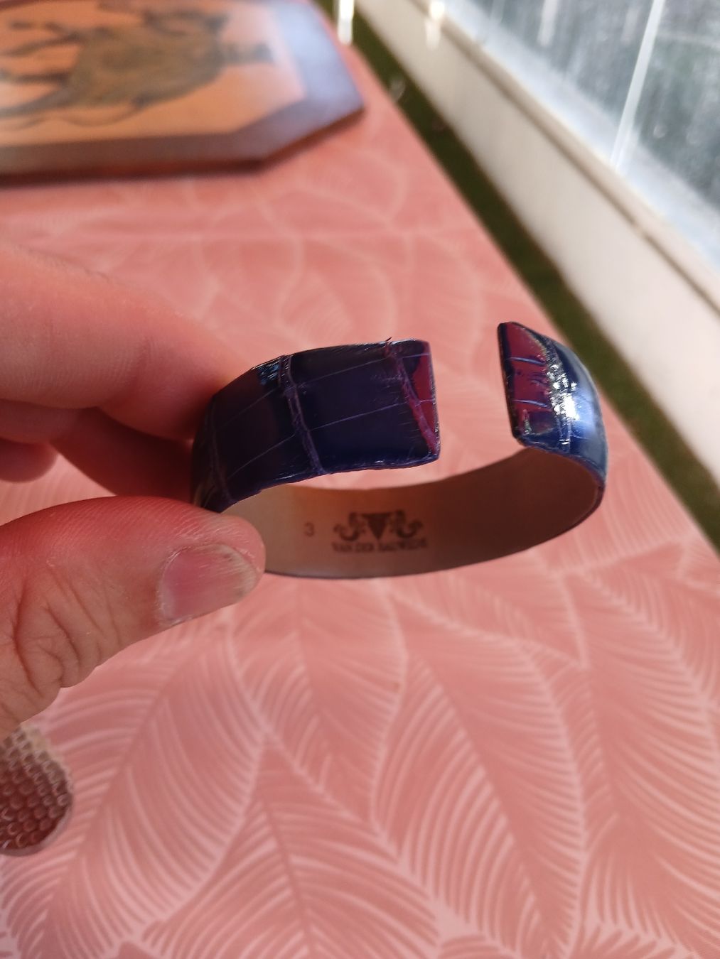 Bracciali & Braccialetti: bracelet cuir croco  Van der Bauwede – Nuovo (secondo la descrizione) da Genève venduto da Mamaison2026 1