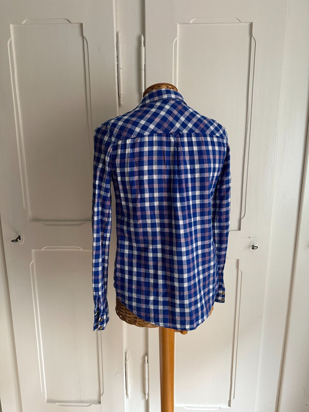 H&M Camicette: Bluse blau-weiss-rosa kariert - 34 – Usato da Zürich venduto da Diazaio 2