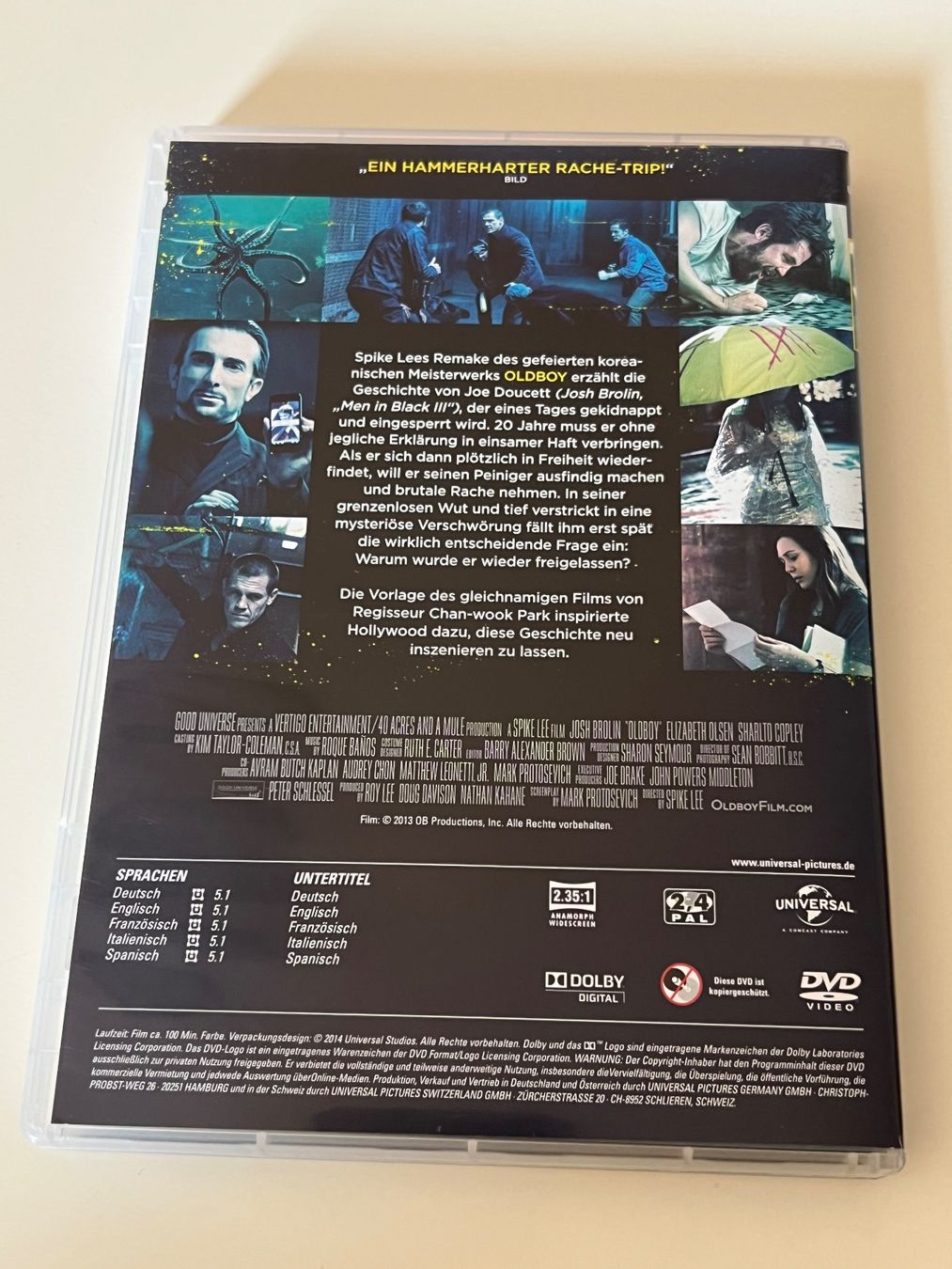 Tutti i DVDs: Oldboy (DVD) – Nuovo (secondo la descrizione) da Altstätten SG venduto da sheamus 1