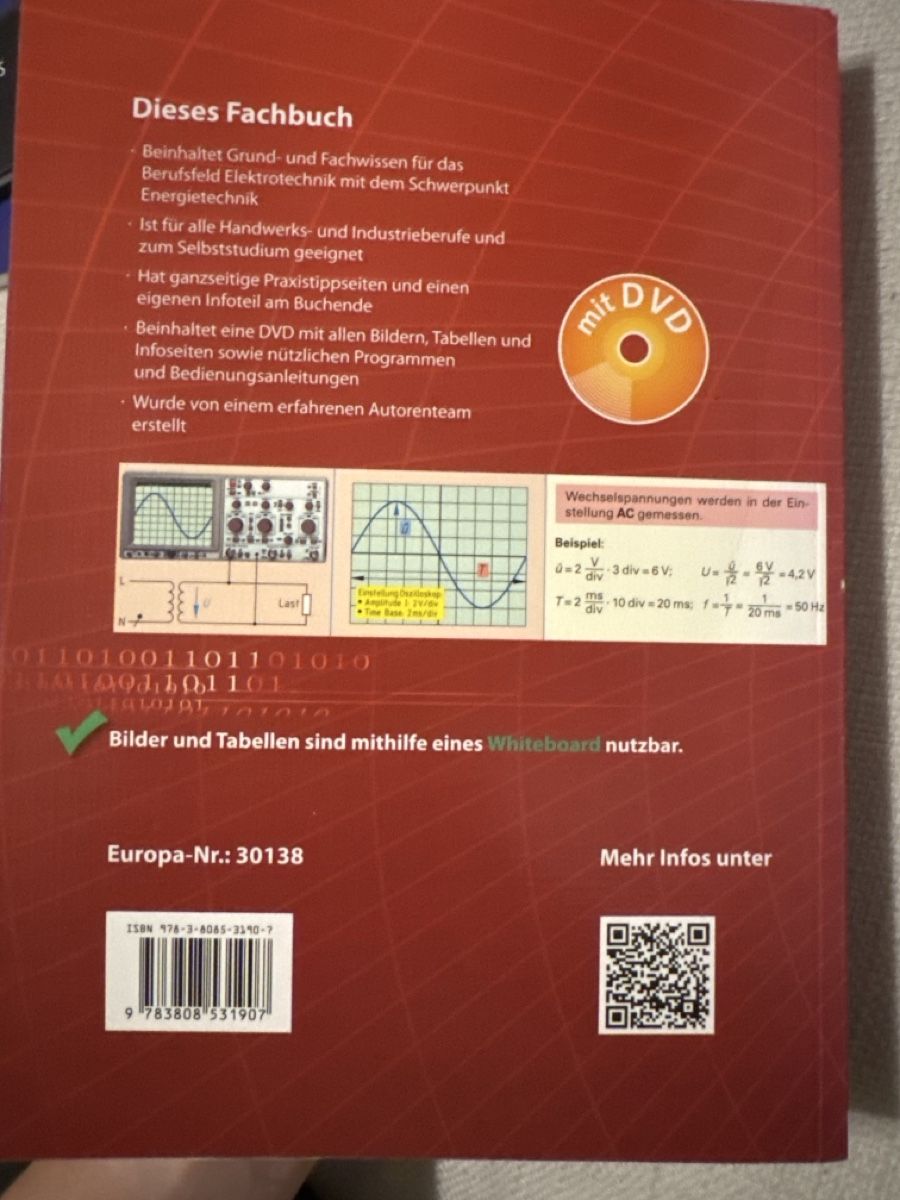 Bücher: Fachkunde Elektrotechnik – Gebraucht aus Münsingen von sam_528s 1