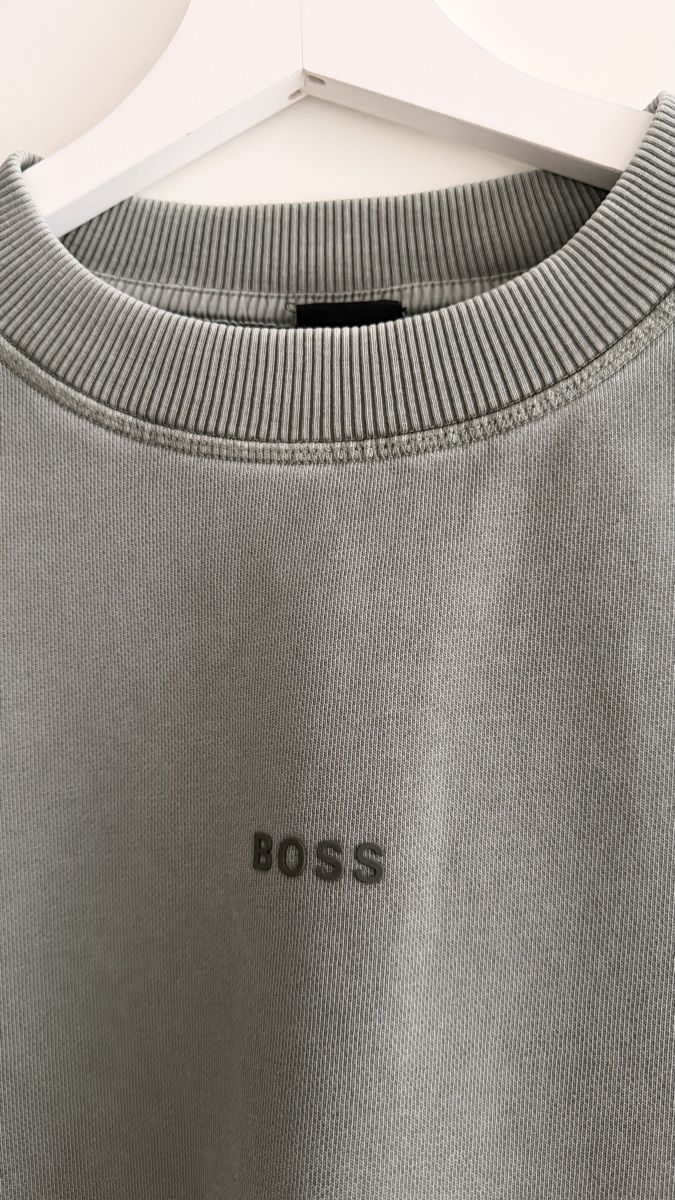 Hugo Boss Pullover & Sweatshirts: BOSS Pullover Rundhalsausschnitt Grau Grösse L – Gebraucht aus Horn von shuyakra 2