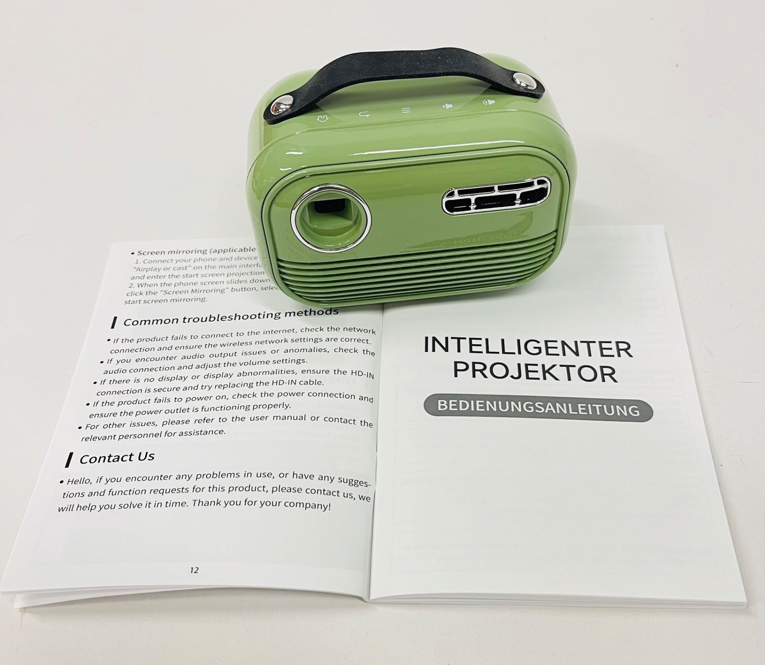 Proiettori: Mini Beamer, neuwertig – Nuovo e nell'imballaggio originale da Olten venduto da ELHANDEL 2