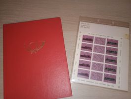 Briefmarken Schweiz Album Helvetia diverse Marken gebraucht