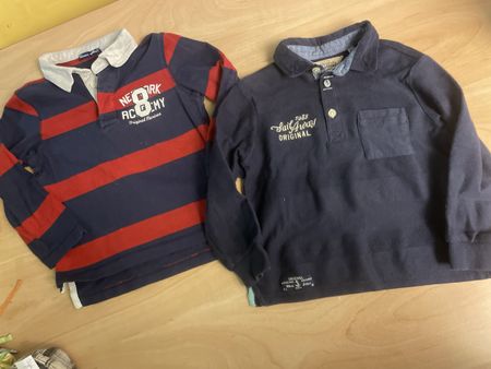 2 Rugby Shirts Original Marines, Gr.104Top Zustand!