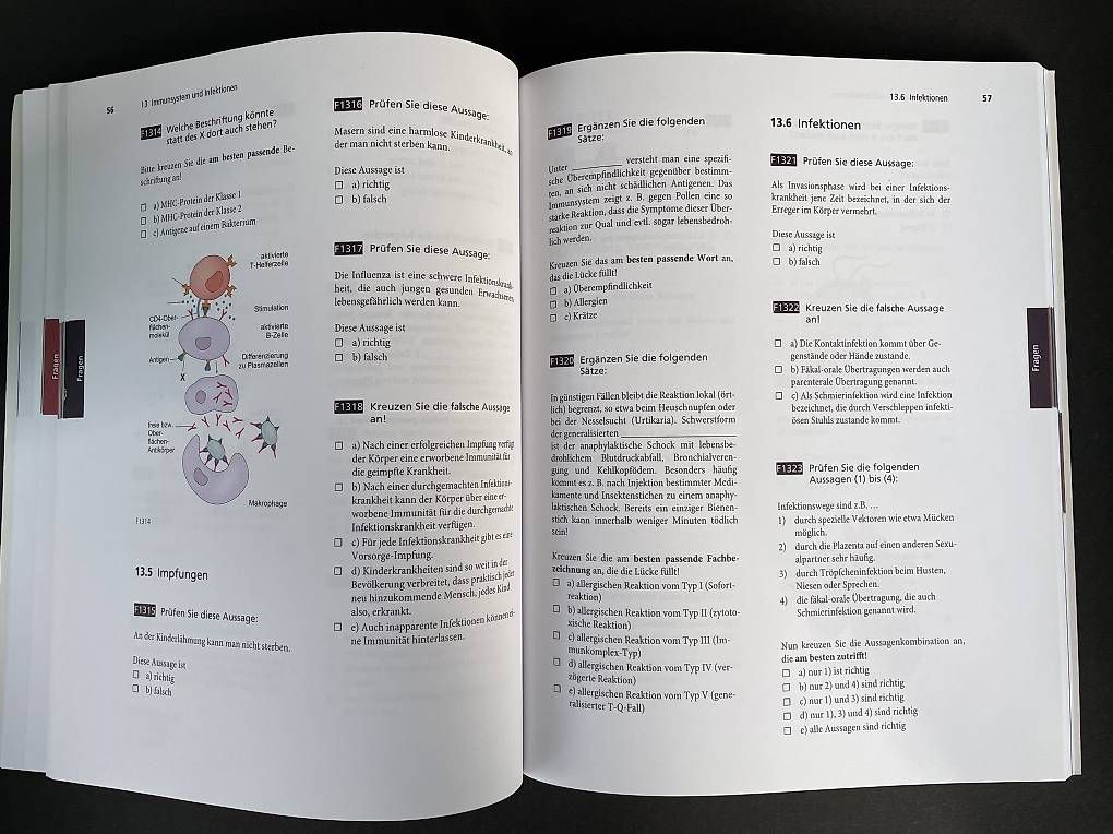 Bücher: Anatomie durch Ankreuzen, Medizin Berufsschule – Neu (gemäss Beschreibung) aus Luzern von Feliz 2