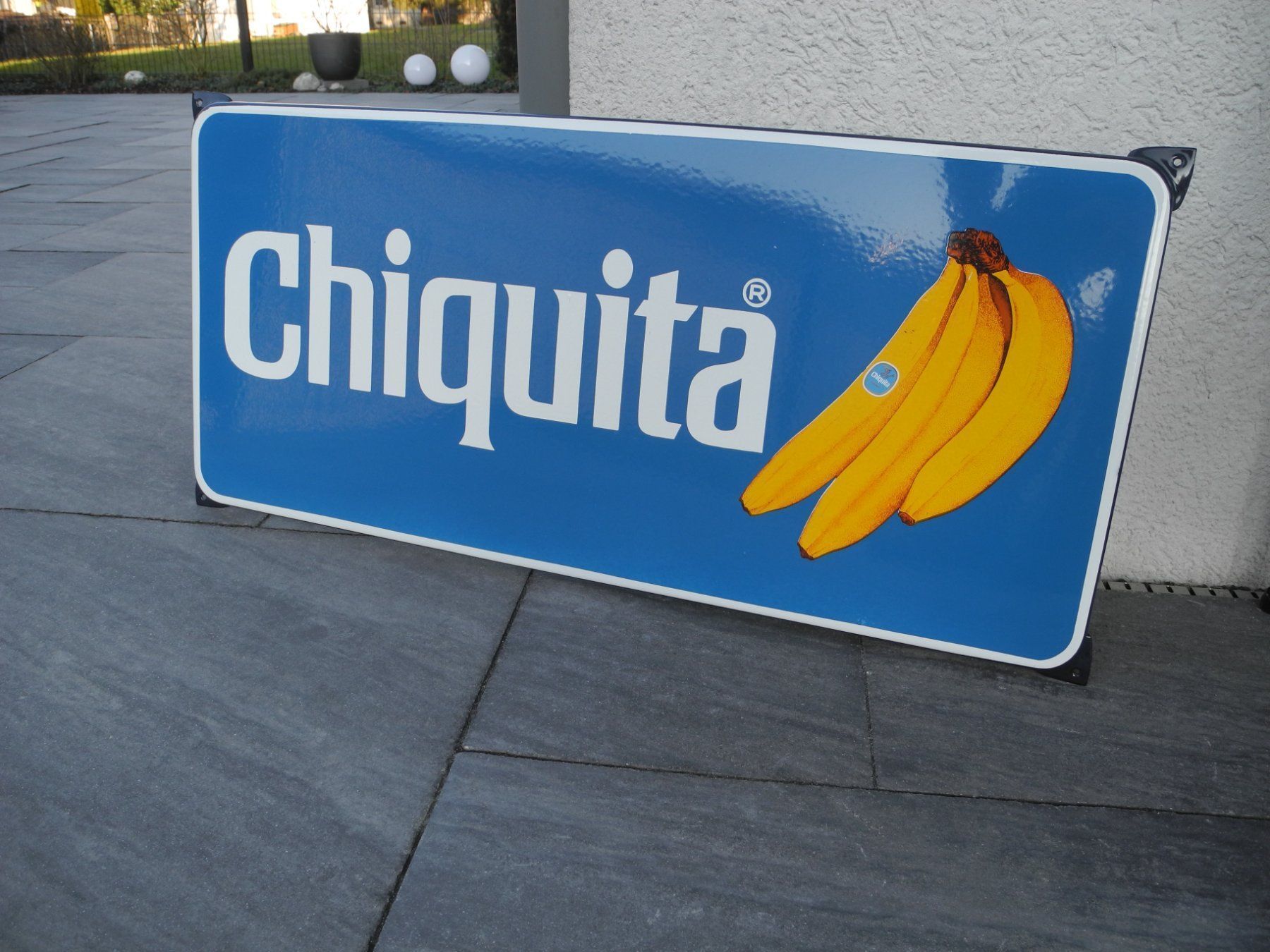 Insegne: XXL CHIQUITA EMAILSCHILD – Nuovo (secondo la descrizione) da Reinach AG venduto da Huckleberrysix 3