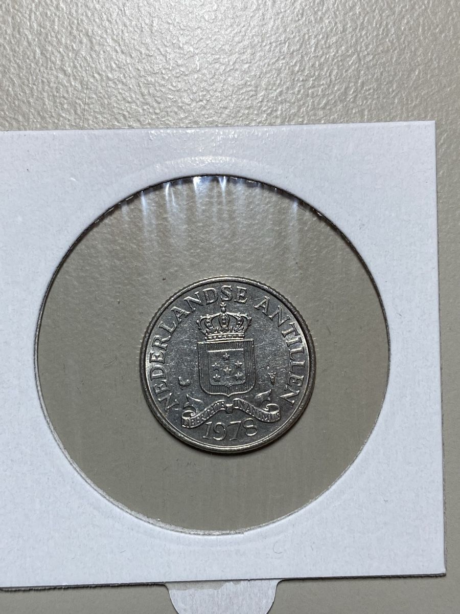Alle Münzen: NL Antillen - 25 cents - 1978 – Gebraucht aus Payerne von Mike1682 1