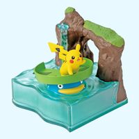 Pokémon - Figur Figurine - PIKACHU & LOTAD - World 2 Re-Ment