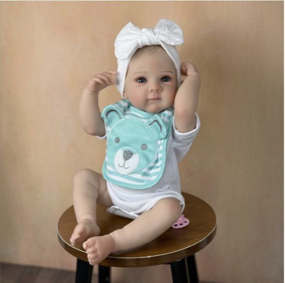 Bambole: Reborn Baby Puppe, lebensecht Mädchen – Nuovo e nell'imballaggio originale da Amriswil venduto da Ravinvida 5
