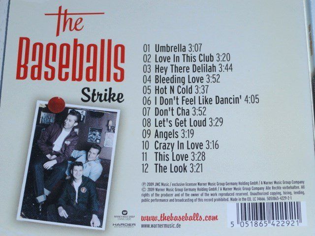 CD: 4CD's - Cardigans, Baseballs, Body Count & Guns n' Roses – Usato da Unterbäch venduto da hiliq 2