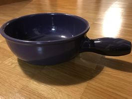 Käsefondues Caquelon lila