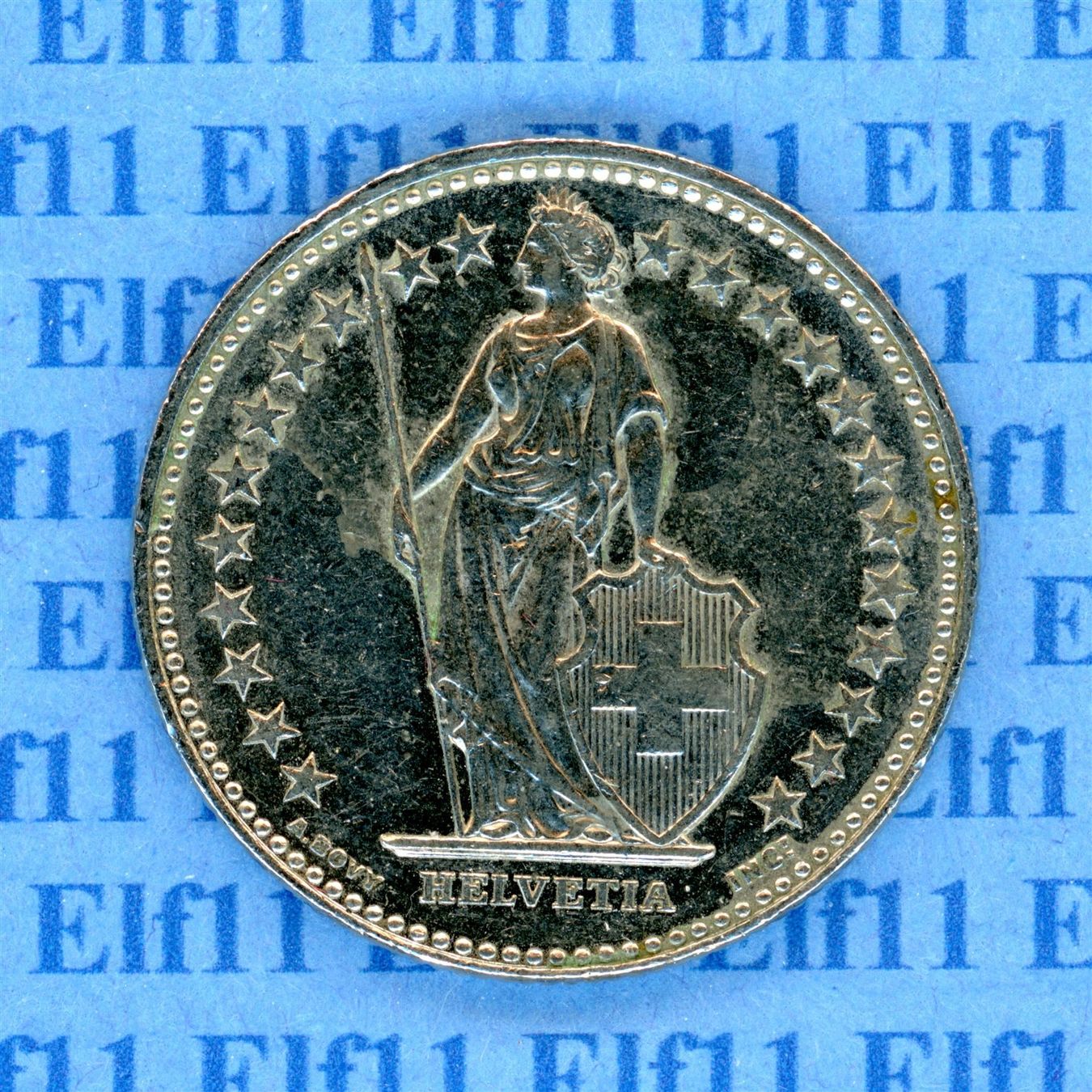 Tutti le monete: CHF___2.00 2001 -vz 2 Franken – Usato da Widnau venduto da Elf11 1