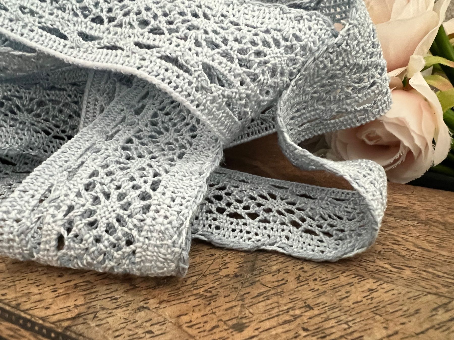 Tessuti: Alte St. Galler Spitzen - Shabby - 20m – Nuovo (secondo la descrizione) da Walzenhausen venduto da Cerna007 6