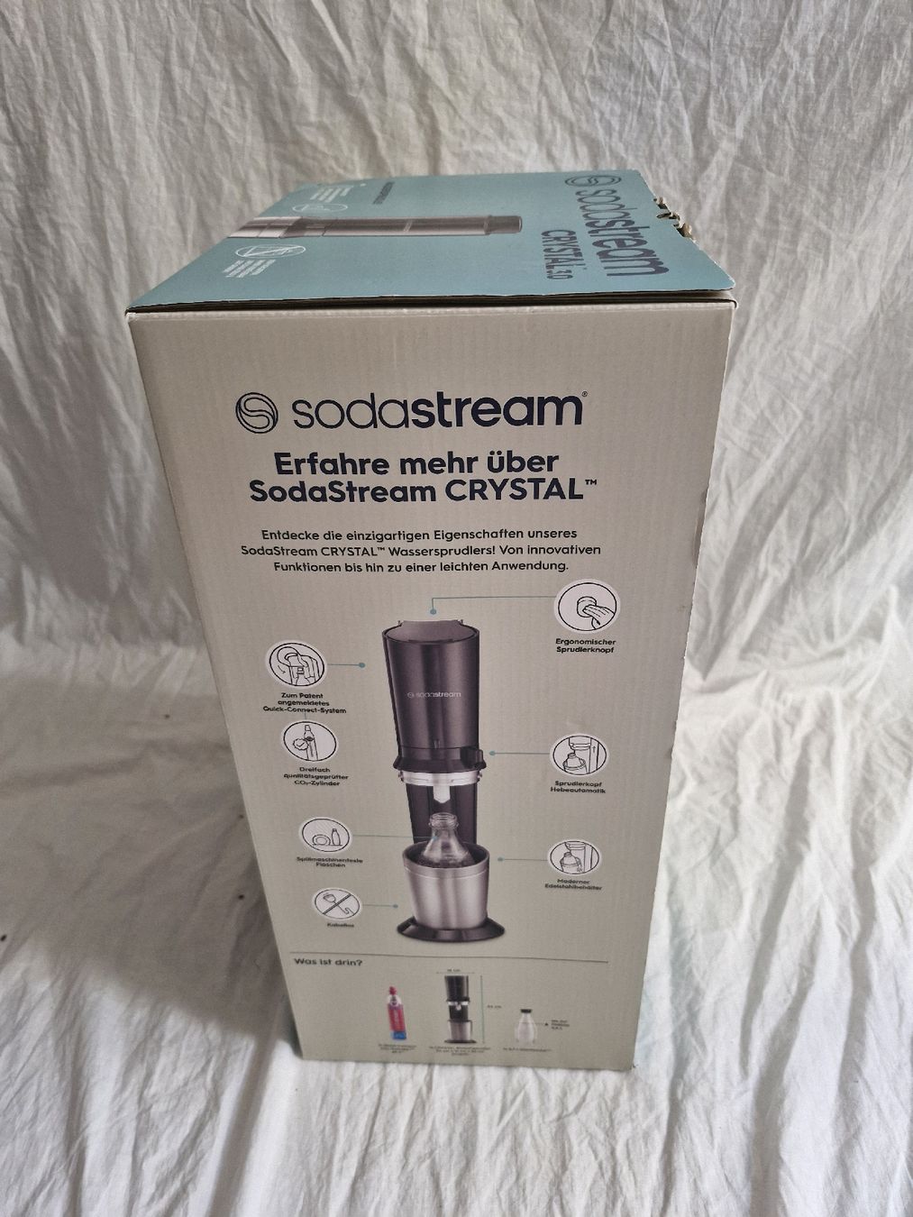 Sodastream Elettrodomestici da cucina: Sodastream Crystal 3.0 – Nuovo e nell'imballaggio originale da Bern venduto da ann_l7tf 1