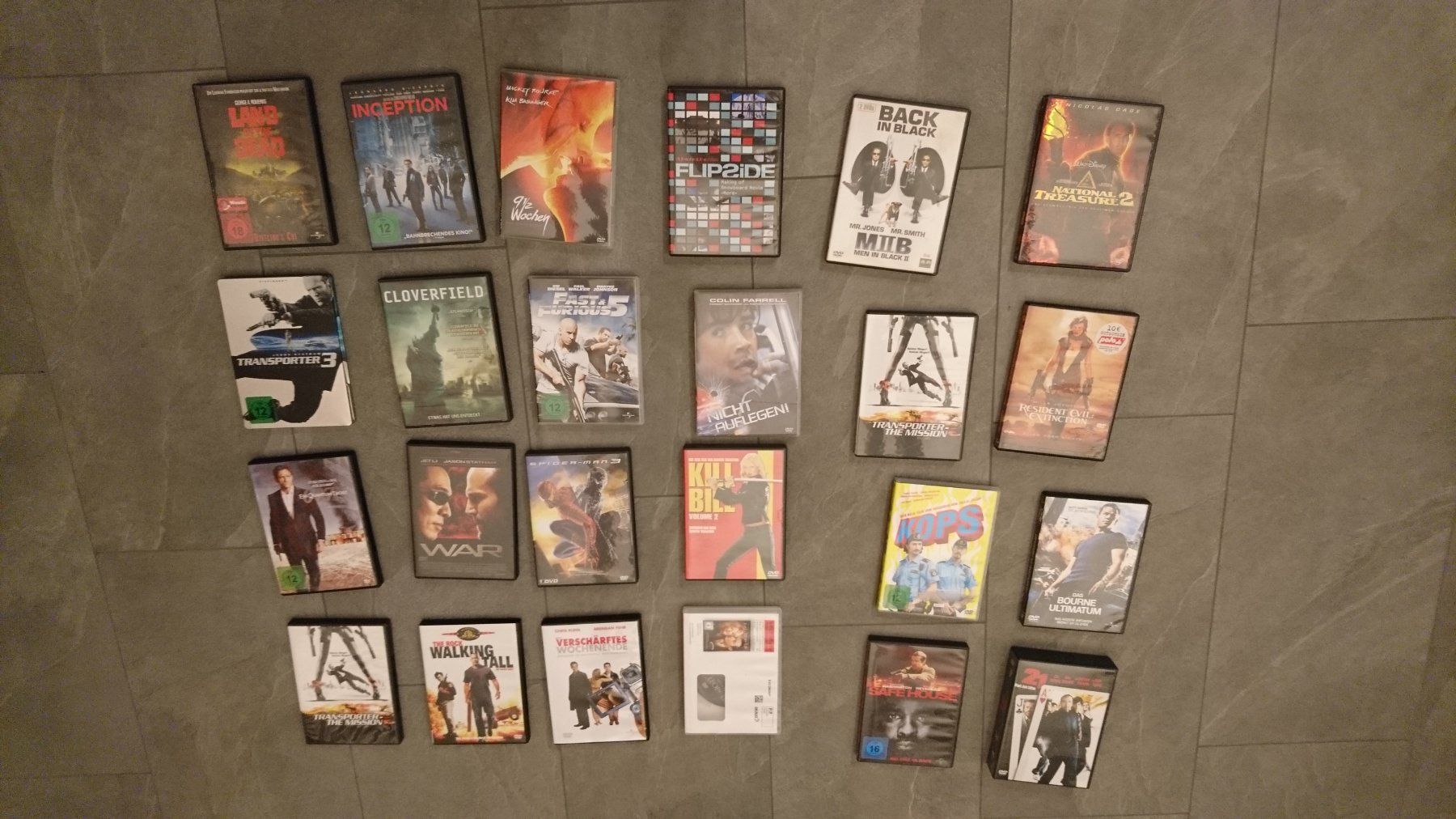 Alle DVDs: DVD Sammlung 24 stück – Gebraucht aus Bözen von chrigl82 1