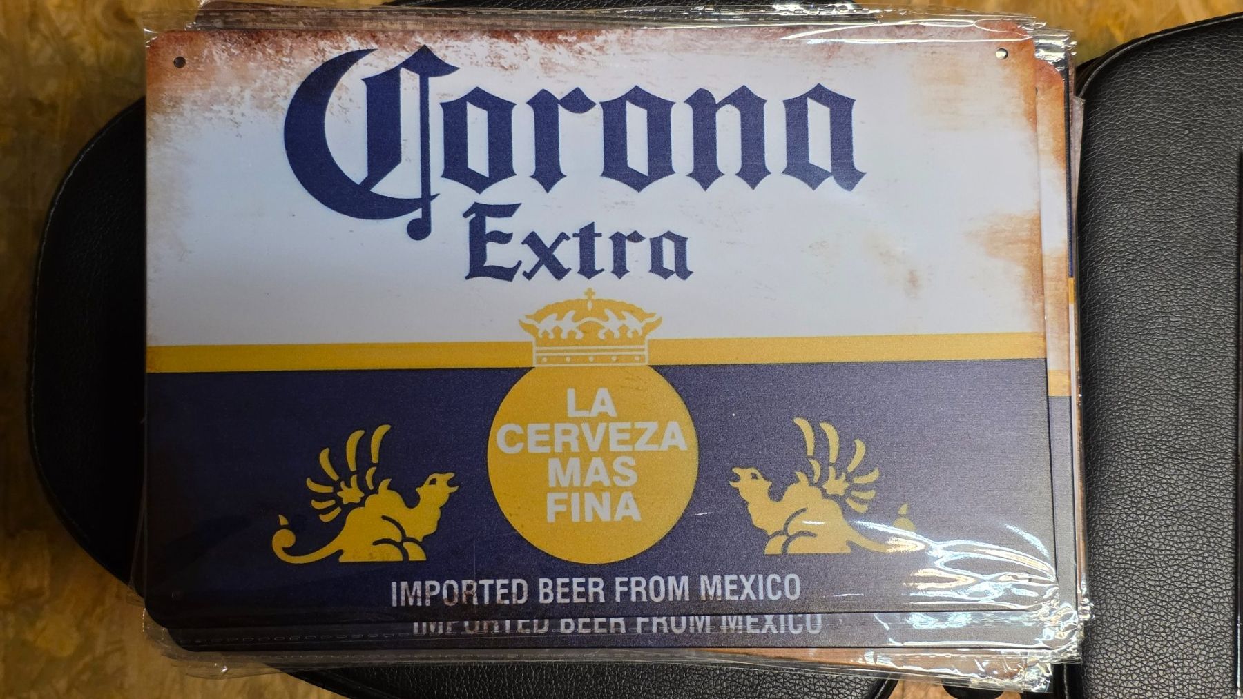 Schilder: Blechschild Corona Extra – Neu und originalverpackt aus Wangen SZ von Charlie_Firpo