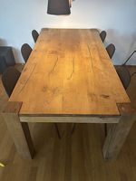 Esstisch aus Holz inkl. Stühle