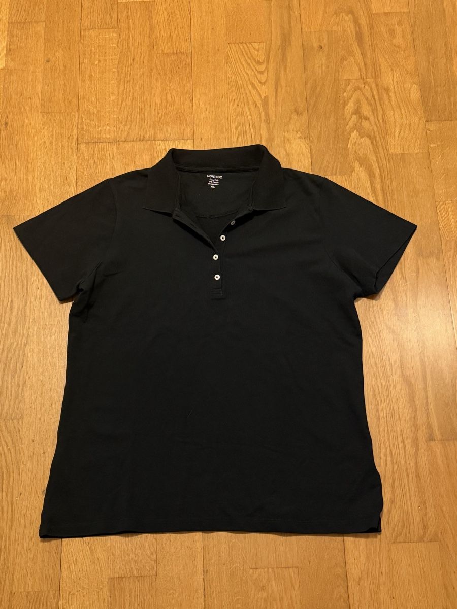 Magliette Polo: Schwarzes Poloshirt, Montego, Grösse M. – Usato da Adliswil venduto da StephanieAnnina 4