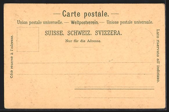 Ansichtskarten: Litho Schaffhausen, Schiffslände mit Mu – Gebraucht aus Berlin von bartko-reher 1