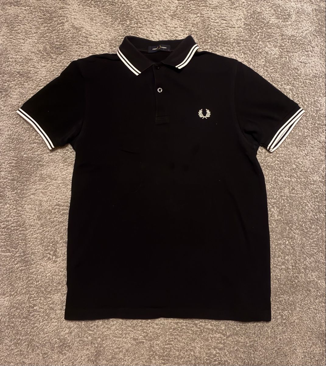 Fred Perry Polo-Shirts: Fred Perry Polo - Schwarz – Neu (gemäss Beschreibung) aus Gelterkinden von lgx2h3lm5