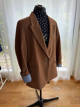 Esprit Blazer, Herbst Braun, Gr. M, neu