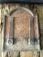Kaminplatte, antik um 1800, Frankreich
