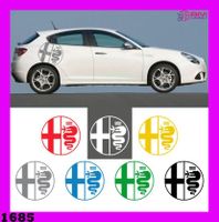 Alfa Romeo Seitentür Aufkleber
