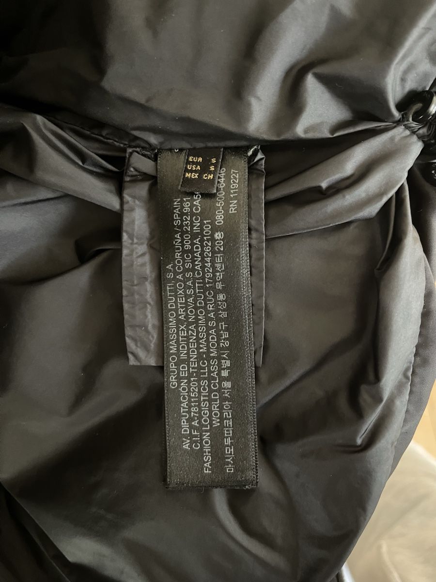 Massimo Dutti Giacche: Massimo Dutti Pufferjacket M schwarz – Usato da Zürich venduto da flo_8x2x 5