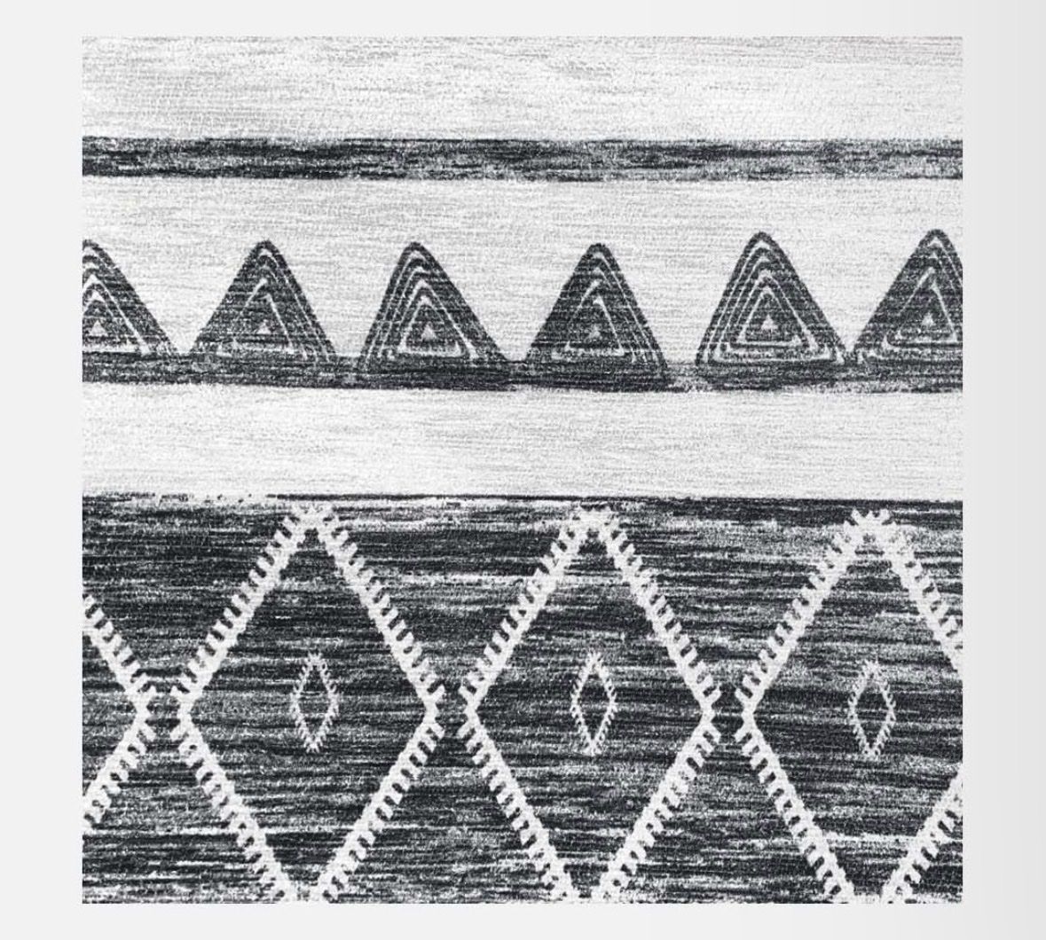 Tappeti: Teppich Ikat, 80 x 250cm, Anthrazit, waschbar – Usato da Sachseln venduto da biker33 1