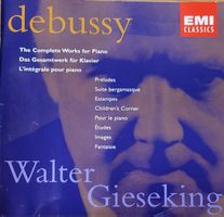 box 4CD's - Walter Gieseking, Kurt Schröder - Claude Debussy