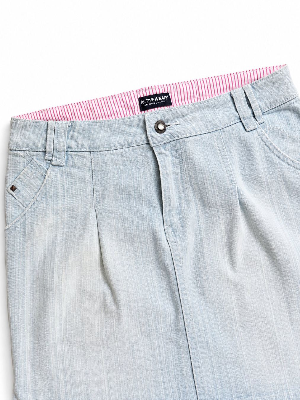 La Redoute Gonne: Hellblauer Jeans Minirock Gr. 36 – Baumwolle mit Elasthan – Nuovo (secondo la descrizione) da Fully venduto da VaneaSelection 5