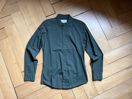 MAISON MARGIELA - Hemd dunkelgrün 44 (S)
