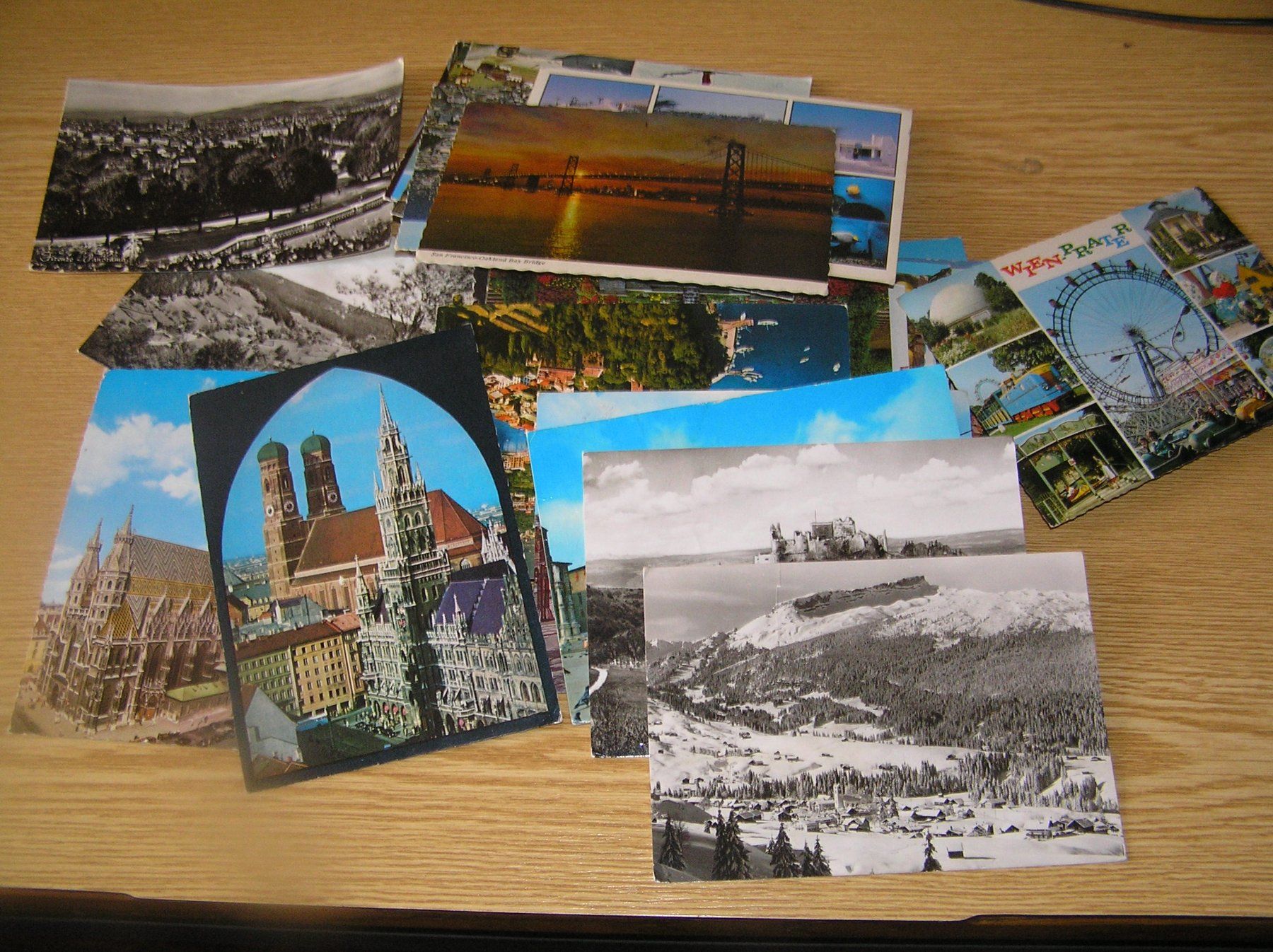 Cartoline postali: 60 Diverse karten Ausland – Usato da Lumbrein venduto da made02 1