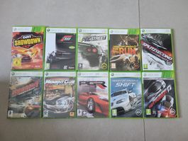 10x Racing Games (XBox 360)