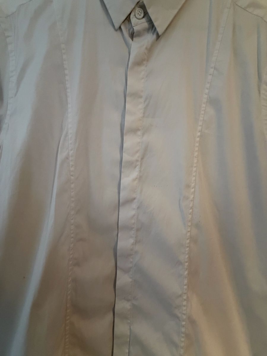 Chemises: Camicia Paolo Pecora bianco 100% cotone – D'occasion à Lugano par can_xdd8 1