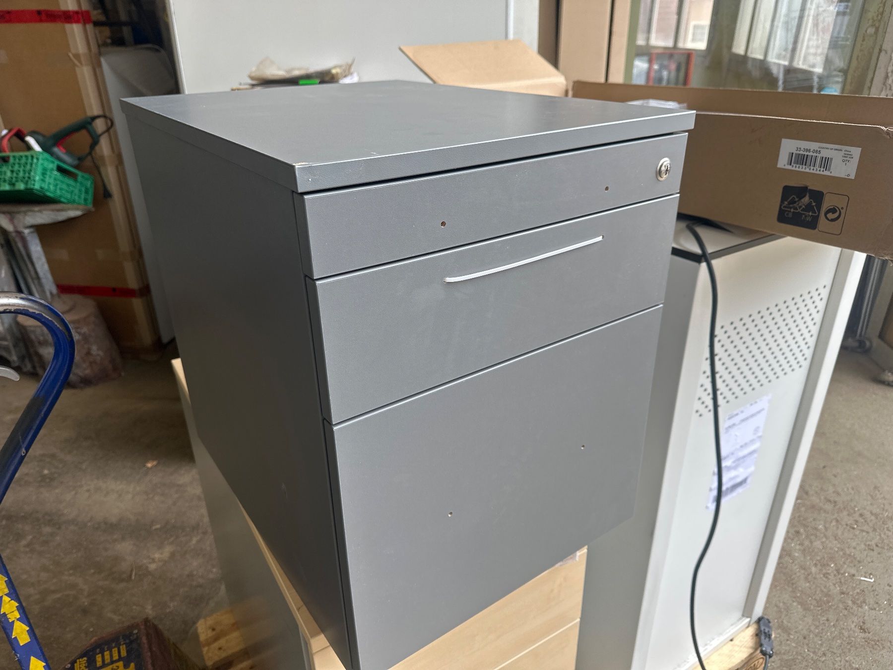 Korpus: neuer Rollcontainer Rollkorpus mit 3 Schübe 43x58x58cm – Neu (gemäss Beschreibung) aus Necker von liq24 1